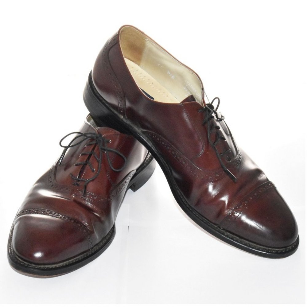 BOSTONIAN Impression 22022 Dress Men's Shoes Formal Leather Cap Toe sz 11